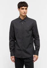 Mustang Canton Męska Koszula na Guziki Elegancka Pirate Black 1015618 4088